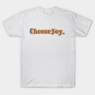 Retro 'Choose Joy' T-Shirt